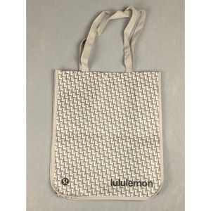 Lululemon Reusable Shopping Bag Large Spacious Eco Tote Authentic